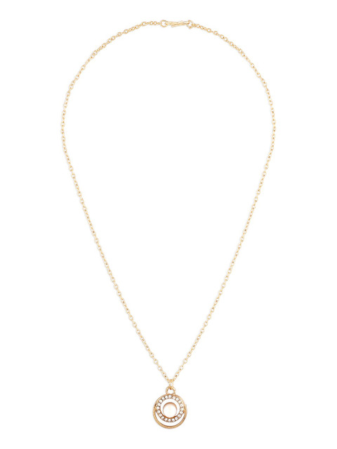 Zaveri Pearls Gold-Plated Minimal Necklace - Image 5