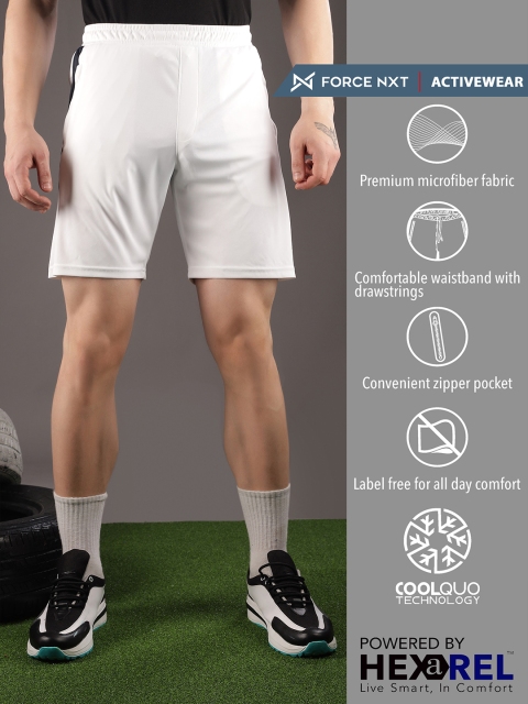 Force NXT Men Microfiber Anti Viral Anti Odour Cool Pack Of 2 Sports Shorts - Image 7