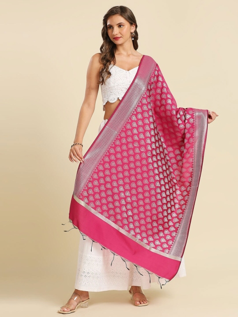 Dupatta Bazaar Ethnic Motifs Woven Design Dupatta