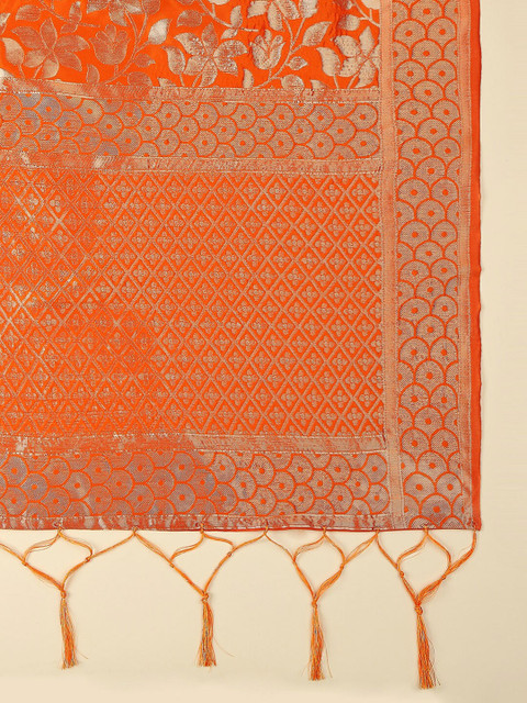 Dupatta Bazaar Floral Woven Design Dupatta - Image 2