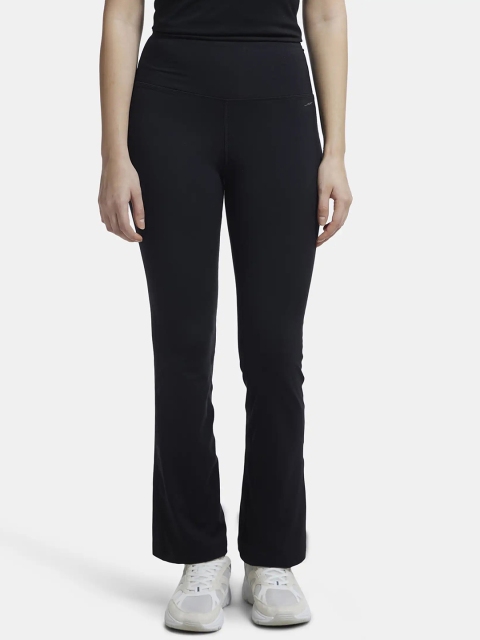 Jockey Microfiber Stretch Regular Fit Flared Pant with StayFresh Treatment-MW77