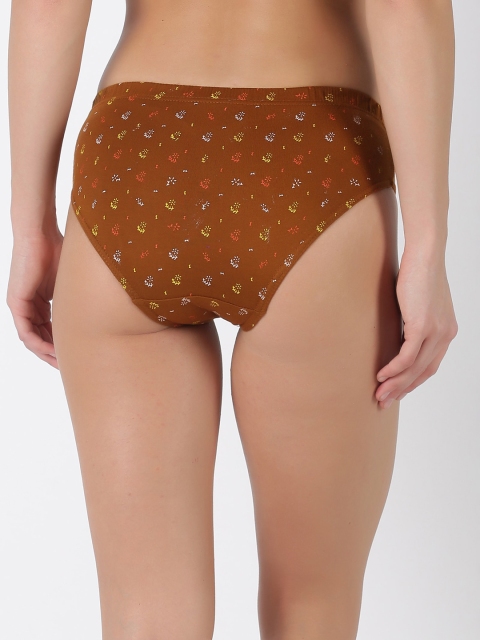 Dollar Lehar Super Combed Cotton Women Printed Hipster Panty - Pack of 7 - Assorted - Image 4