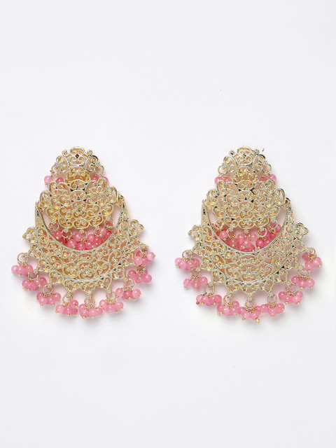 Sukkhi Gold Plated Beaded Chandbalis - Image 4