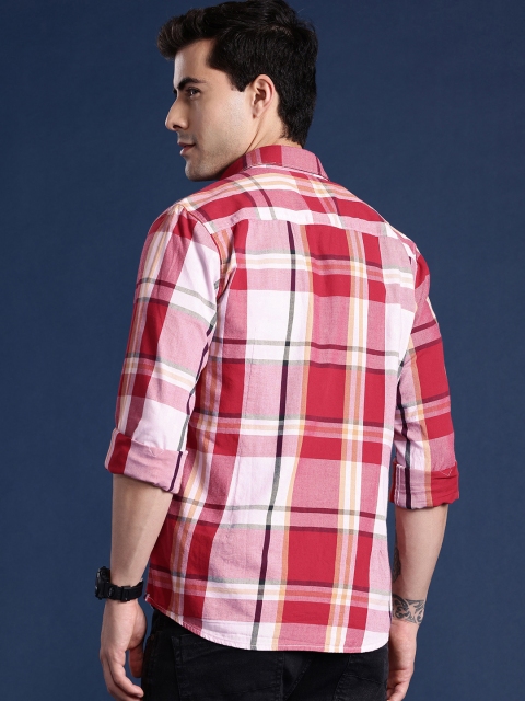 Mast & Harbour Checked Pure Cotton Casual Shirt - Image 5