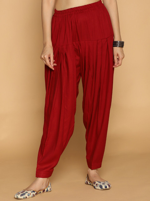 LetsDressUp Gathered Loose-Fit Salwar