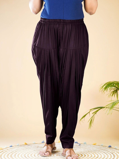 LetsDressUp Gathered Loose-Fit Salwar