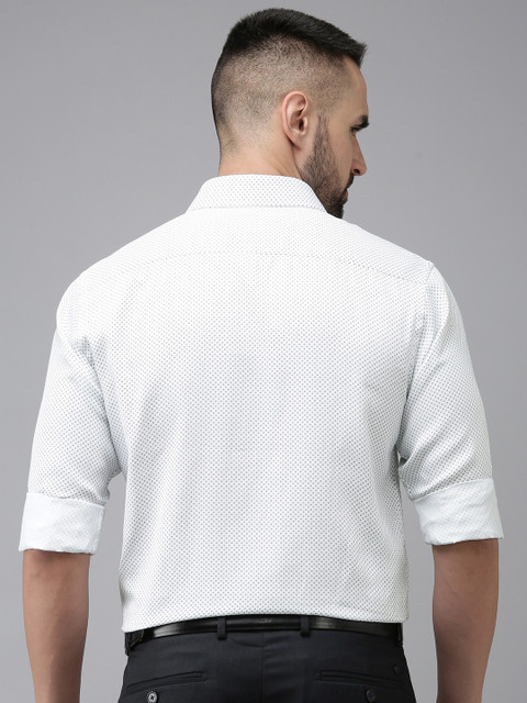 Park Avenue Pure Cotton Slim Fit Formal Shirt - Image 5