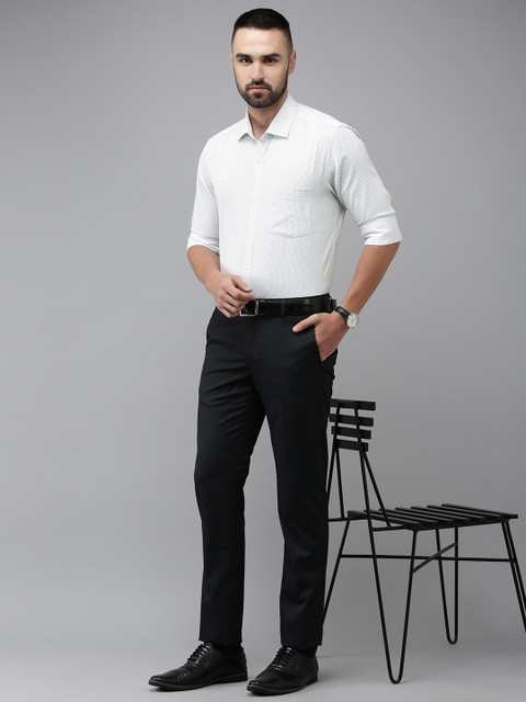 Park Avenue Pure Cotton Slim Fit Formal Shirt - Image 6