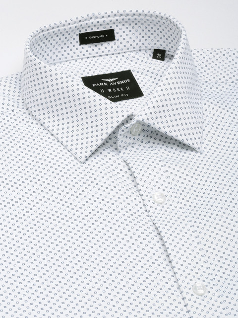 Park Avenue Pure Cotton Slim Fit Formal Shirt - Image 2