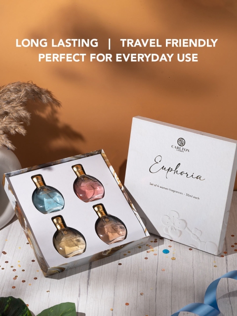 Carlton London Euphoria Women Gift Set of 4 EDP Perfume - 30ml each - Image 5