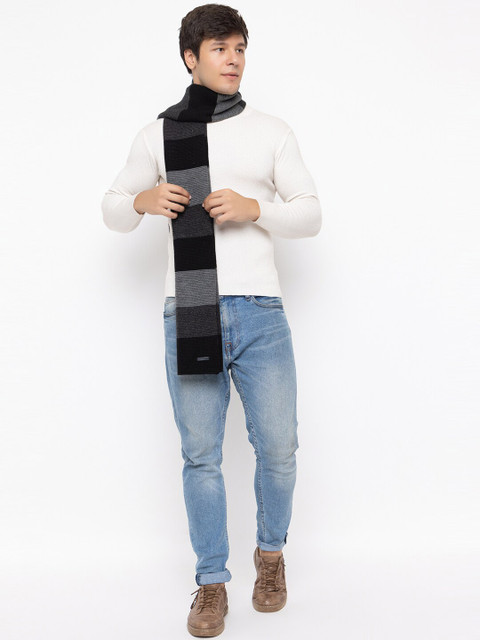 513 Striped Acrylic Lightweight Muffler - Image 5