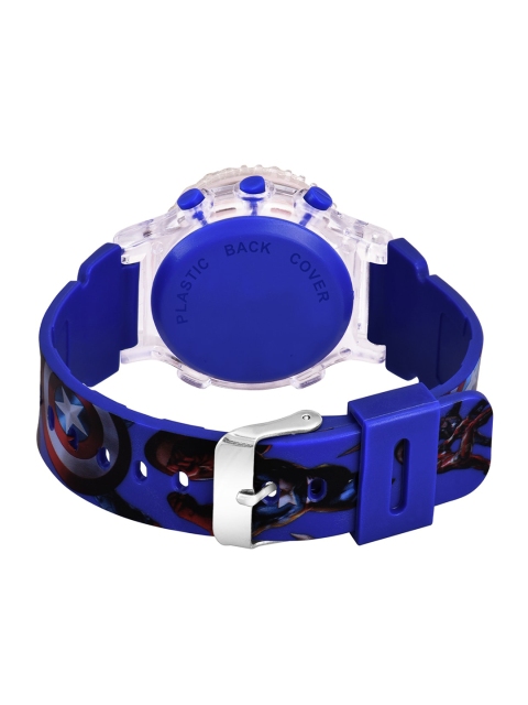 Shocknshop Kids Captain America Printed Multi Function Digital Watch WCH101 - Image 4