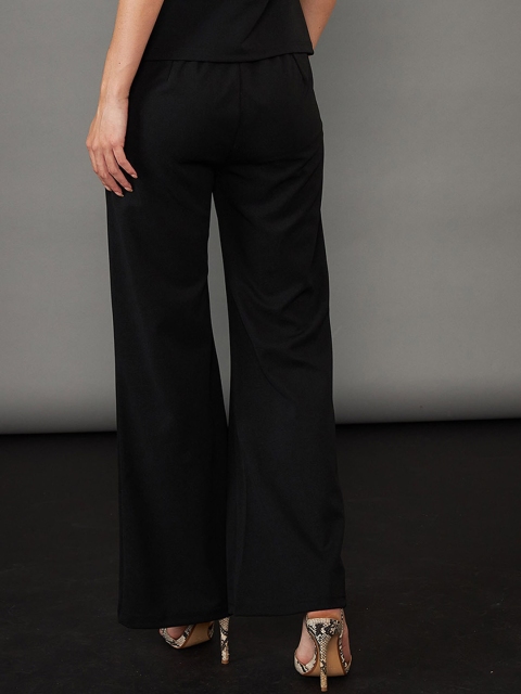 SASSAFRAS worklyf Women High-Rise Bootcut Trousers - Image 3