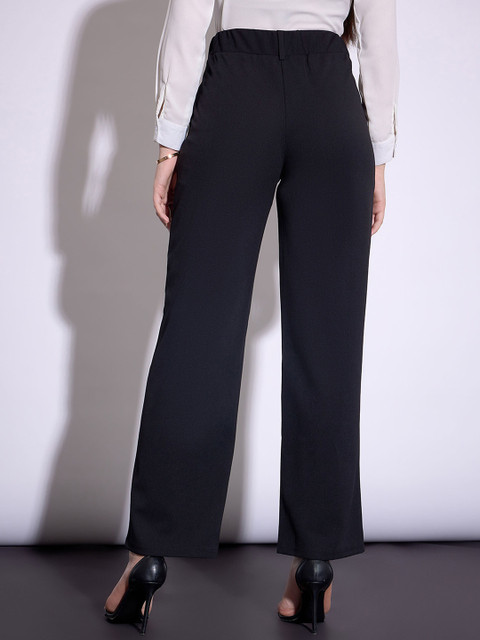 SASSAFRAS worklyf Women Formal Parallel Trousers - Image 3