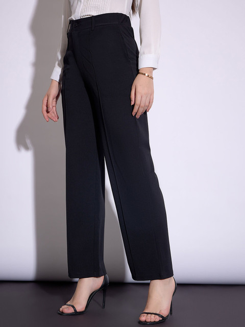 SASSAFRAS worklyf Women Formal Parallel Trousers - Image 2