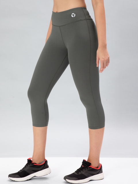 Technosport Women Antimicrobial Three-Fourth Length Gym Tights - Image 2