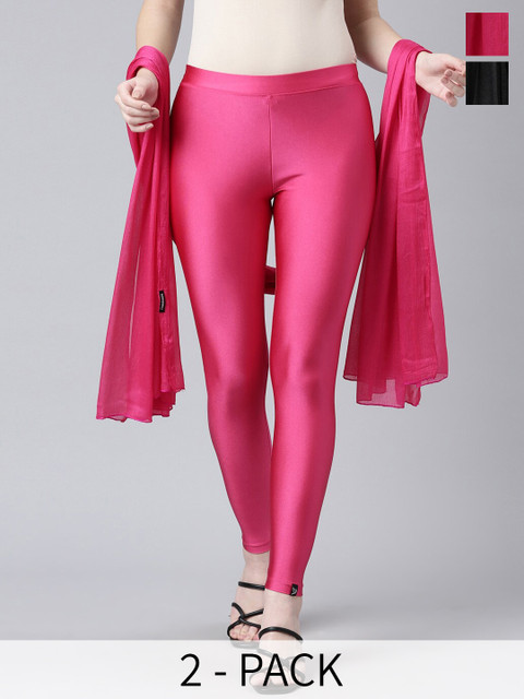 TWIN BIRDS Pack Of 2 Shimmer Dupattas