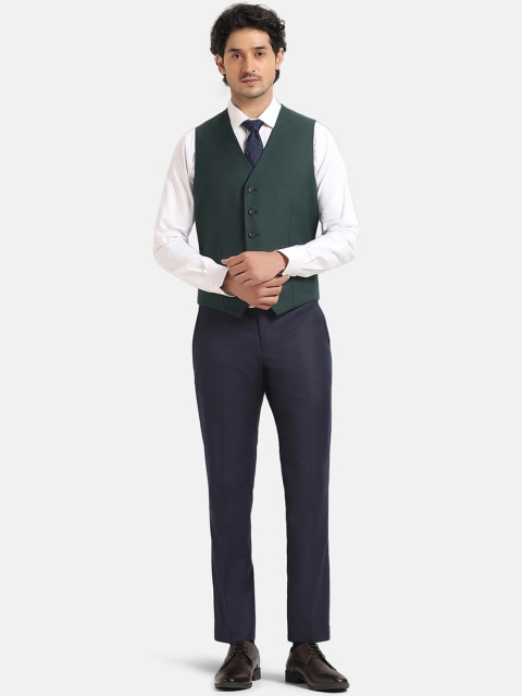 Blackberrys Striped Slim-Fit Single Breasted Three-Piece Suits - Image 7