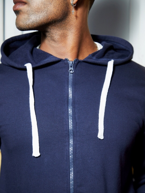 Campus Sutra Hooded Cotton Sweatshirt - Image 2