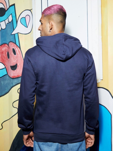 Campus Sutra Hooded Cotton Sweatshirt - Image 4