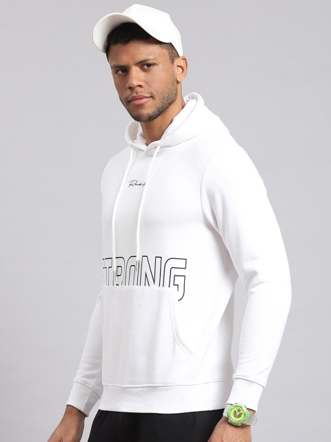 rock.it Typography Printed Hooded Pullover Sweatshirt - Image 4