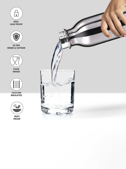Milton Go Electro Kettle 1.5 Litres Silver and Glitz 750 Water Bottle 710 ml - Image 3