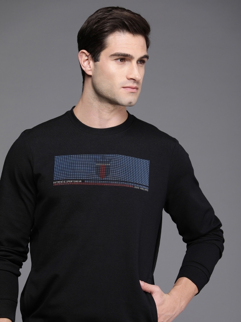 Louis Philippe Sport Men Printed Sweatshirt
