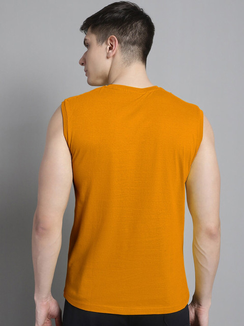 Friskers Typography Printed Bio Wash Slim Fit Pure Cotton Sports T-shirt - Image 5