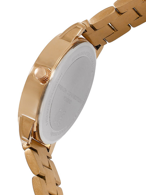 French Connection Women Stainless Steel Bracelet Style Straps Analogue Watch FCN054D - Image 4