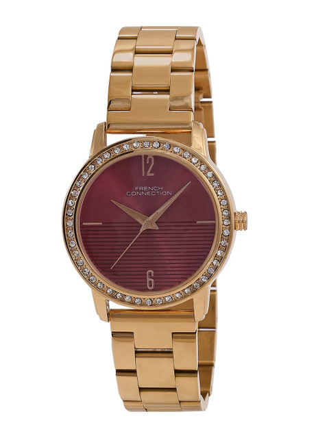 French Connection Women Stainless Steel Bracelet Style Straps Analogue Watch FCN054D - Image 2