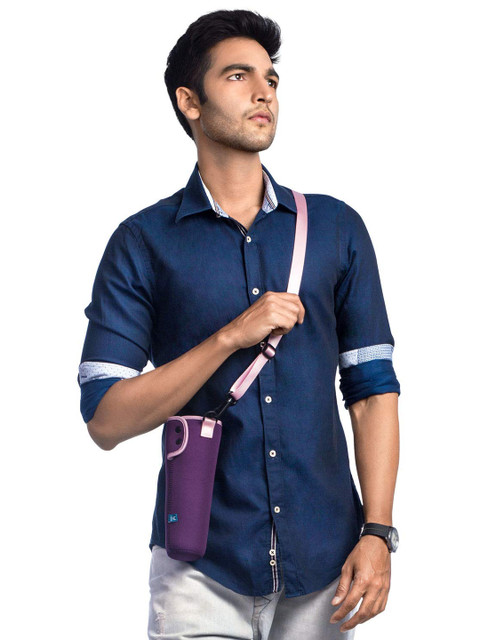 Vaya Purple Water Bottle Cover for Drynk - 600 ml - Image 4