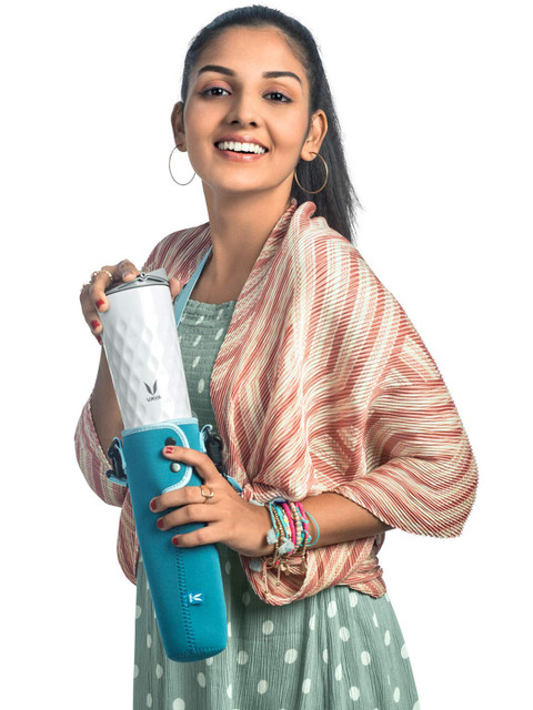 Vaya Blue Water Bottle Cover 600 ml - Image 4