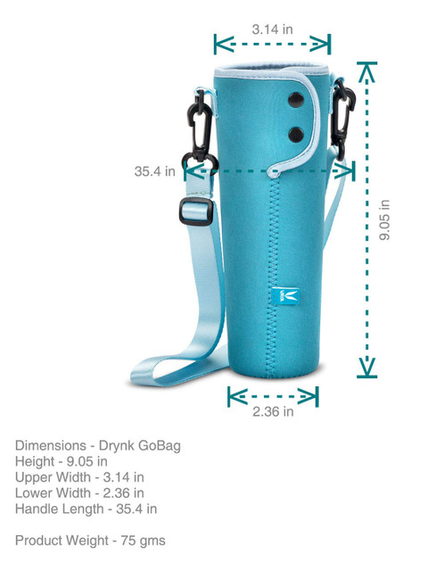 Vaya Blue Water Bottle Cover 600 ml - Image 5