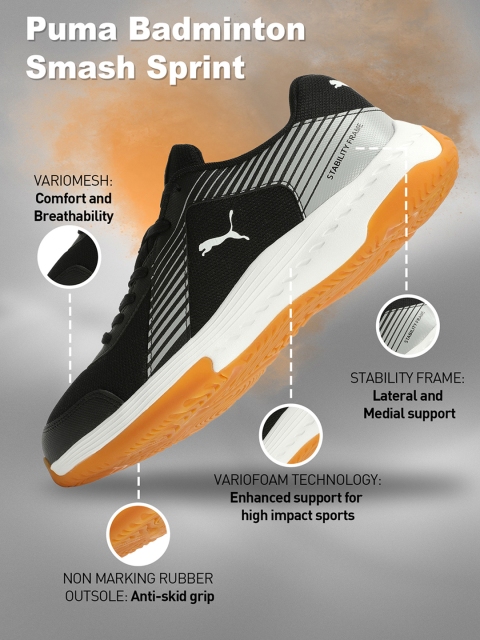 Puma Badminton Smash Sprint Indoor Sports Shoes - Image 7