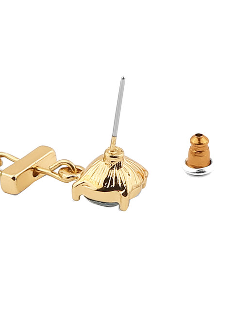 Accessorize London Women Mixed Shape Stone Drop Earrings - Image 4