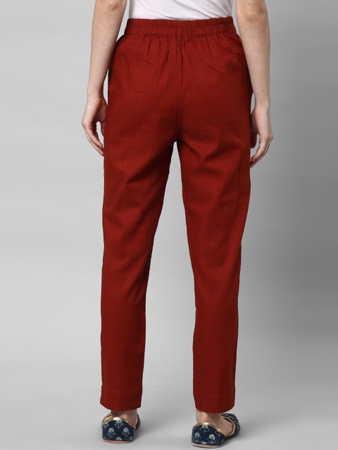 KAMI KUBI Women Straight Fit Ethnic Trousers - Image 4