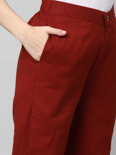 KAMI KUBI Women Straight Fit Ethnic Trousers - Image 7