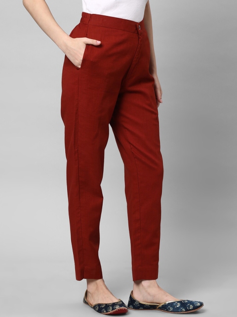 KAMI KUBI Women Straight Fit Ethnic Trousers - Image 2