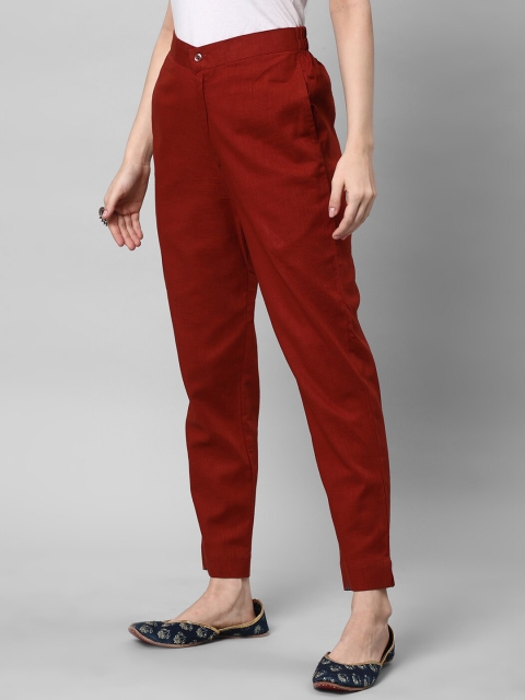 KAMI KUBI Women Straight Fit Ethnic Trousers - Image 3