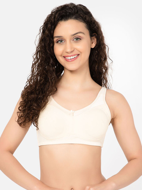 Clovia Non-Padded Full Coverage All Day Comfort Seamless Cotton Everyday Bra