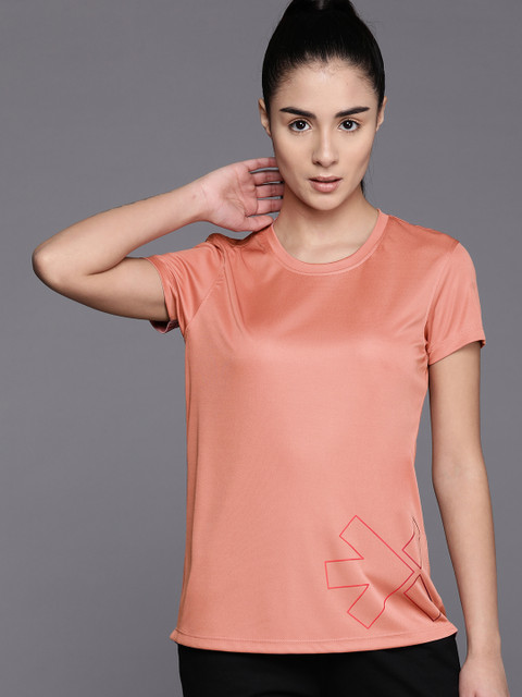 HRX by Hrithik Roshan Printed Rapid-Dry Training T-shirt