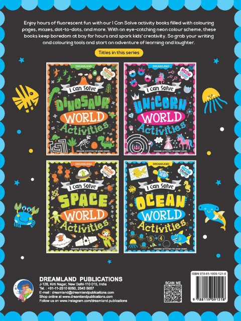 Dreamland Kids Ocean World Activities - I Can Solve Activity Book - Image 9