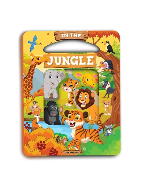 Dreamland Kids In the Jungle Die Cut Window Board Book