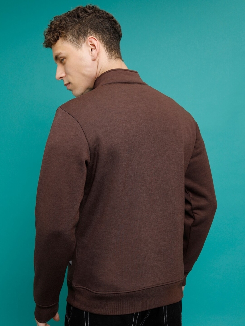 HIGHLANDER Mock Collar Half Zipper Sweatshirt - Image 5