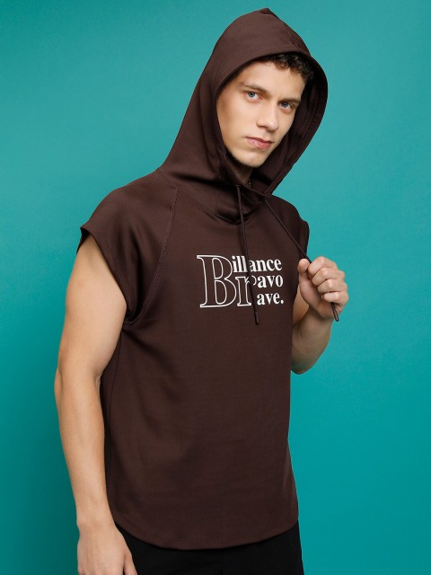 HIGHLANDER Typography Printed Hooded Sweatshirt - Image 3