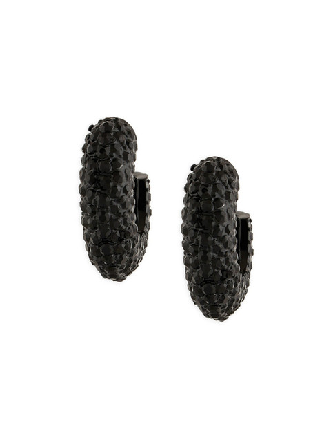 AMI Gold-Plated Contemporary Hoop Earrings - Image 2