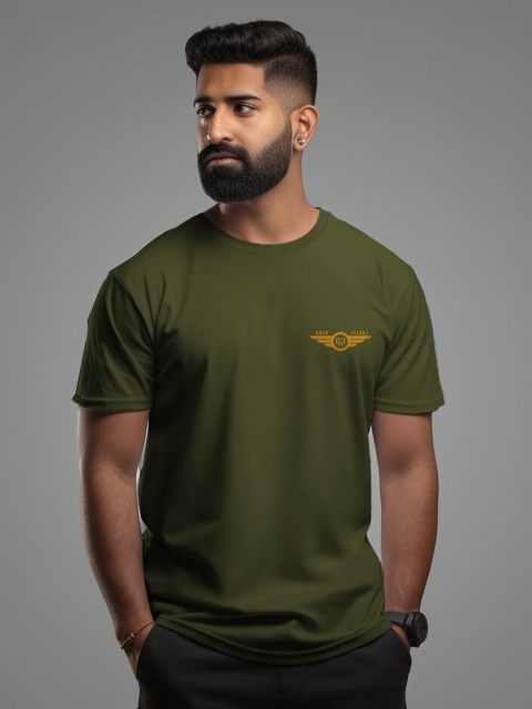 Aero Armour Unisex Round Neck Pure Cotton T-shirt