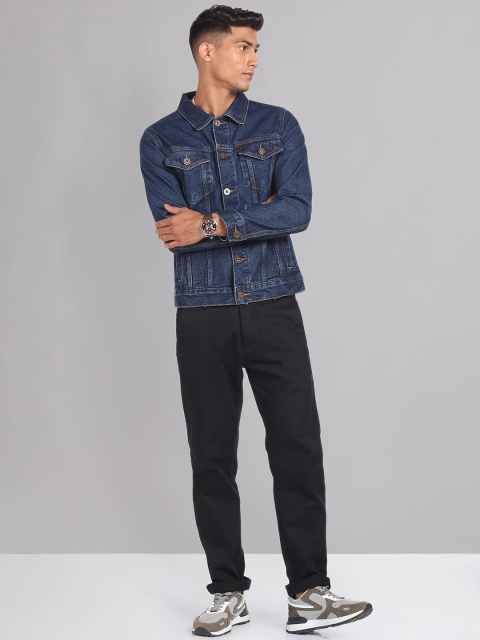 AD By Arvind Washed Pure Cotton Denim Jacket - Image 6