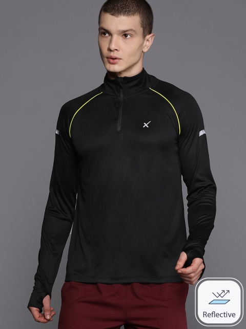 HRX by Hrithik Roshan Men Solid High Neck T-shirt