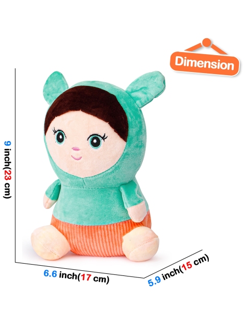 zest 4 toyz Kids Assorted Cotton Fabric Rabbit Ear Girl Soft Toy - Image 7